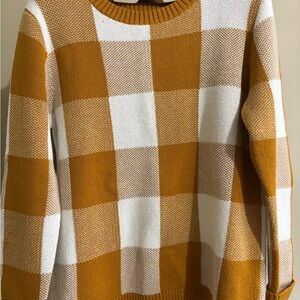 Pendleton Buffalo Checkered Sweater